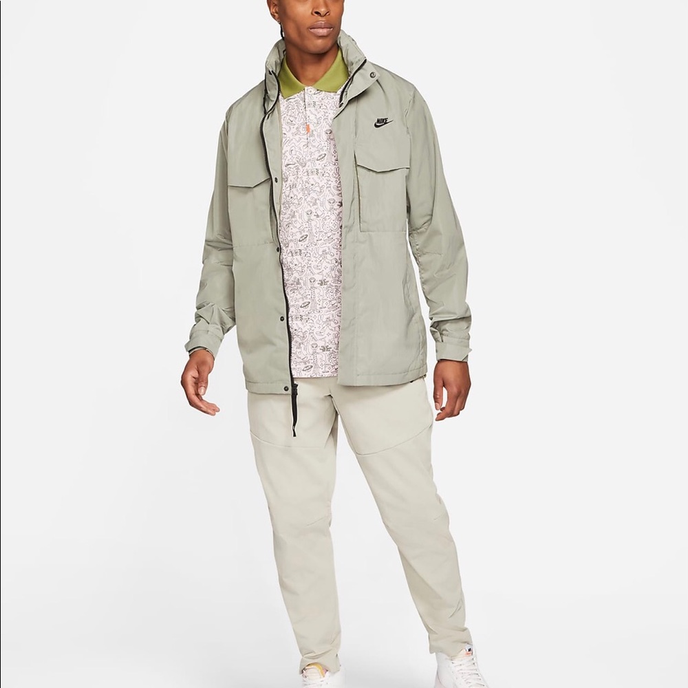 Nike Core M65 Woven Jacket Size L White Rare